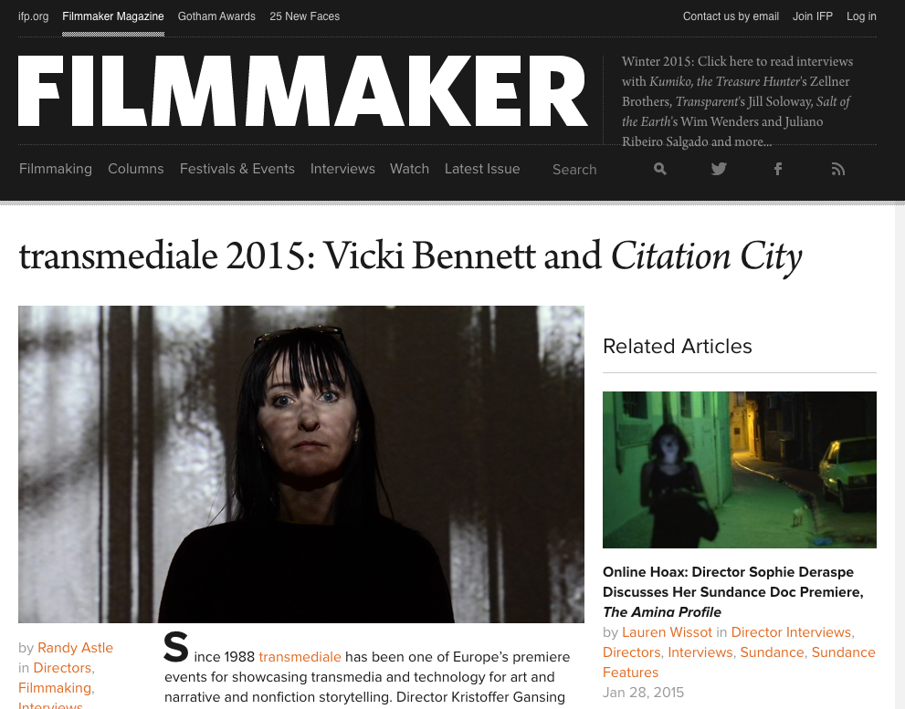 filmmaker magazine